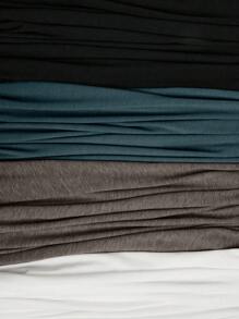 EMERY ROSE 加大码无袖上衣四件套，基本款内衣，舒适凉爽，清凉舒缓，优雅时尚女士休闲装 - 彩色 - 查看 5