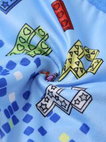 5 Packs Boys' Comfortable Dinosaur & Game Print Boxer Briefs