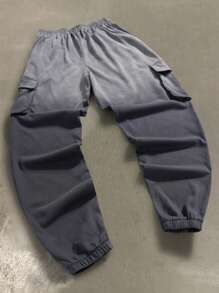 Manfinity ZONE917 Men's Washed Effect Ombre Cargo Pants
