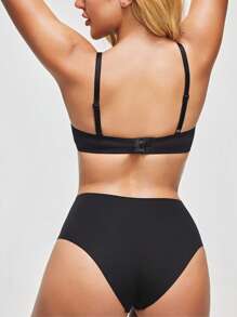 SHAPORA Women's Solid Color Minimalist Underwire Padded Bra