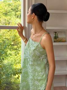 Rafferiza 女士刺绣吊带连衣裙，适合通勤和度假