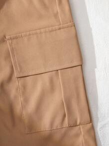 3-Pack Tween Boys Woven Shorts In Black, Khaki, Grey - Multicolor - View 6