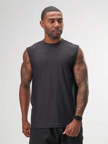 Arc Men's Aspire Performance Tank - Black - View 3