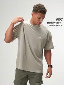 ARC Activewear Oversized T Shirt Performance Top Gym Workout