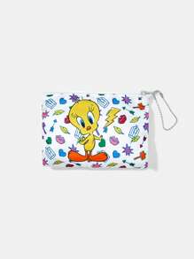 LOONEY TUNES X SHEIN 女士时尚可爱卡通图案托特包 - 彩色 - 查看 5