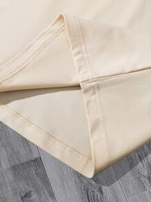 Manfinity Homme 男士字母印花V领短袖休闲T恤和抽绳腰短裤套装