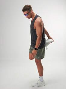 Camiseta sin costuras con movimiento - Negro - Ver 3