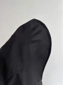 Elamini 白色无袖刺绣修身衬衫，春夏 - 黑色 - 查看 5