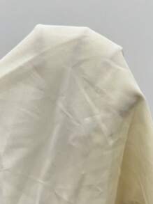 Elenzga Elegant French Style Asymmetric Neckline Mesh Embroidered Flared Hem Maxi Dress For Women, Versatile For Daily Wear, Spring/Summer Wedding Bride - Apricot - View 7