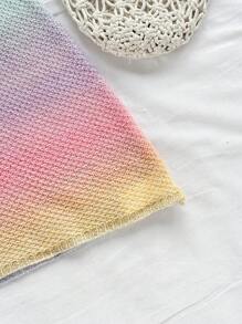 Soleia 女士渐变色吊带迷你针织沙滩裙 - 彩色 - 查看 6