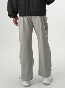 ARC Activewear Jogger Pants Trousers Performance Bottoms Gym Workout Fitness Running Leisure Wear - Grey - View 2