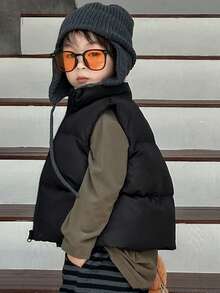 DAZY 年轻男孩休闲宽松街头风格背心