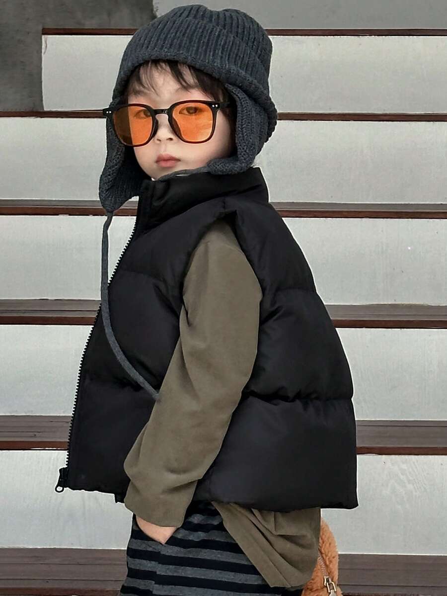 DAZY 年轻男孩休闲宽松街头风格背心