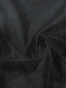 SHEIN LUNE 加大码卡通动物印花休闲背心夏季图案T恤女式上衣