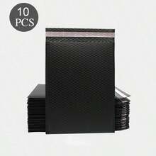 10个哑光共挤气泡信封袋，加厚防水防震服装快递包装泡沫袋，快递气泡信封袋，气泡缓冲袋，快递包装袋，泡沫信封，礼品包装袋，气泡信封袋 - 黑色 - 查看 11