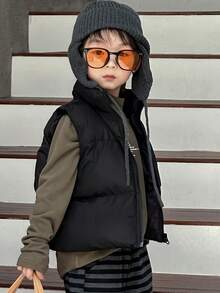 DAZY 年轻男孩休闲宽松街头风格背心