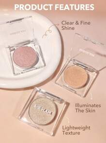 SHEGLAM 宇宙水晶慕斯螢光筆-月光粉狀螢光筆 閃光持久亮白不結塊螢光筆 螢光筆 品牌 美容 化妝 化妝品 適合女性與女孩 完美搭配冬季 Y2K 時尚 流行 生日禮物 假期 派對準備就緒 最佳顏色 - Moonbeam - 查看 4