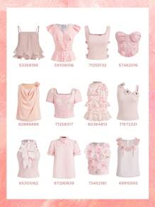 MOTF PREMIUM FLORAL EMBROIDERY BUTTON UP BLOUSE - Pink - View 7