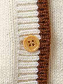 SHEIN Cream Embroidered Bear Design Open Front Long Sleeve Cardigan, Casual Minimalist Stylish Top For Toddlers Baby Boy Cardigan Baby Sweater Cardigan Baby Boy Sweater Baby Cardigan Sweater Baby Boy Knit Cardigan Baby Boys Long Sleeve Beige Knit Cardigan With Adorable Bear Patch And Collar Cute Beige Knitwear Baby Cardigan With Cartoon Patch And Collar For Boys Cute And Cozy Regular Fit Beige Knit Cardigan With Stylish Collar And Cartoon Accen Baby Boy Bear Cardigan Baby Boy Cardigan Fall Winter