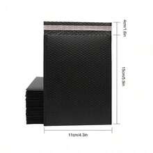 10个哑光共挤气泡信封袋，加厚防水防震服装快递包装泡沫袋，快递气泡信封袋，气泡缓冲袋，快递包装袋，泡沫信封，礼品包装袋，气泡信封袋 - 黑色 - 查看 9