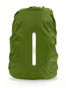 1 Vỏ bọc ba lô chống mưa và chống bám bẩn màu đen 15-75L, Vỏ chống bụi cho túi du lịch đi bộ đường dài và leo núi ngoài trời, Vỏ bảo vệ ba lô có thể gấp lại với dải phản quang, Thích hợp cho hoạt động ngoài trời, leo núi, đi làm, trường học, gia đình, lưu trữ du lịch - xanh quân đội - Xem 2