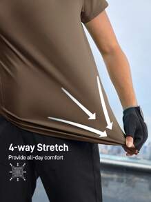 In My Nature 女士户外T恤/上衣，纯色短袖，简约时尚休闲，日常穿着