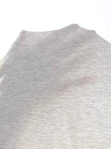 INAWLY 女式休闲可爱小狗印花圆领短袖T恤，夏季 - 白色 - 查看 8