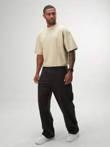 ARC Activewear Oversized T Shirt Performance Top Gym Workout - Apricot - View 3