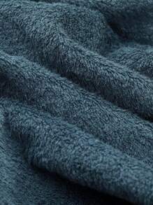 SHEIN 吸水抗菌家用男女卫生间浴室竹纤维素彩色浴巾1条装