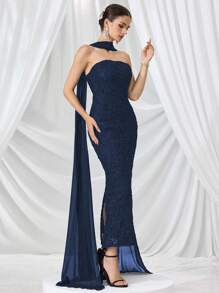 Coutiva Luxury Evening Dress, High-End Glamorous Formal Dress, Elegant For Gala