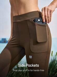 In My Nature 女士纯色简约日常户外运动紧身裤