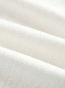 SHEIN MOD 女士菱形图案立领短袖紧身针织连衣裙 - 彩色 - 查看 4