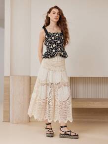 MOTF WOMEN'S BLACK STRAP DECOR THICK BOTTOM ROPE SANDALS, SUMMER - Black - View 10