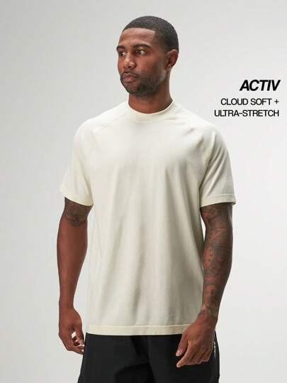 ARC Activewear 无缝超大T恤 高性能健身上衣