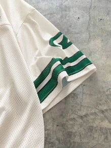 EASEVO Plus Size Men's Casual Daily Knit Crew Neck Short Sleeve T-Shirt, Suitable For Summer