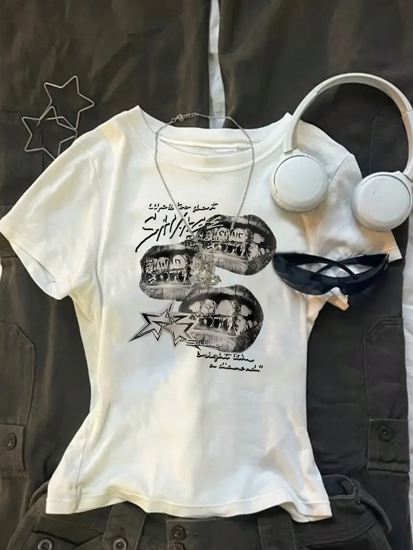 Tween girl cropped tee