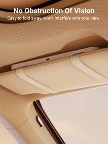 Teckwe 轻便便携的汽车遮阳镜 - 白色 - 查看 3