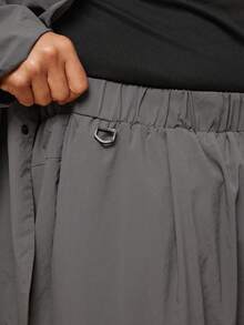 EASEVO Ensemble veste de costume et pantalon décontracté coupe slim grande taille pour hommes