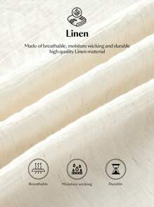 Ontre Áo thun nữ giáo viên thiết kế mới 2025 Ngày Độc lập, mặc thường ngày tại sân bay, chất liệu vải lanh thoải mái, cổ tròn, tay dài, thiết kế thắt nút, thắt eo, bo thun, dáng rộng, mặc hàng ngày, xuân/hè - Màu be - Xem 10