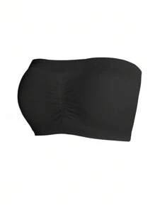 SHEIN 3件套女士无缝优雅单肩文胸，夏季 - 彩色 - 查看 5