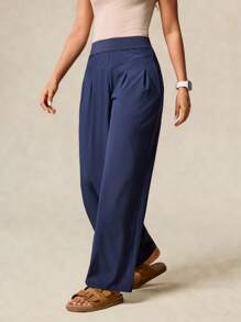 OutZeal Pantalones deportivos rectos con bolsillos, de mujer, transpirables, elásticos, para uso diario, casual y vacaciones en verano y otoño