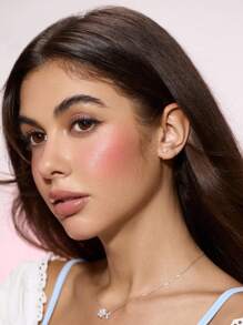 SHEGLAM Glass Glow Blush Stick-Stunner Graduation Birthday Holiday Summer Fall Autumn Y2K Fancy Fashion Women Makeup Cosmetic Party Beach Travel Camping Outdoors School Campus Trip Festivals Decor Gift Present Rose Girl Cosplay Best Color Charm Vibe