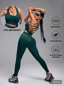 Innovista Sets de gimnasia sin costuras, deportes de alto soporte, entrenamiento diario de atletismo, yoga, trenzas para motero, ropa de verano, sujetador, pantalones cortos de scrunch, comodidad, movimiento, control de abdomen, ejercicio al aire libre, fitness saludable, TT viral, listo para correr, accesorio deportivo, deportivo brasileño, sexy, versátil, de moda, femenino, resistente a los golpes, antideslizante, realista, con estilo deportivo mexicano, deporte, regalo, estilo retro, saludable