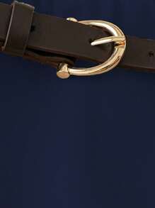 Franclia Shorts de color caqui sólido para mujer, de talle medio-alto con cinturón, versátiles para uso casual y de oficina, nuevos para el verano