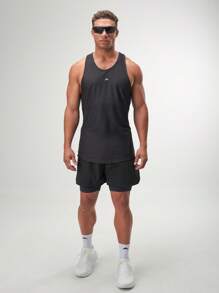 Helios Leistungs-Tanktop - Schwarz - Übersicht 3