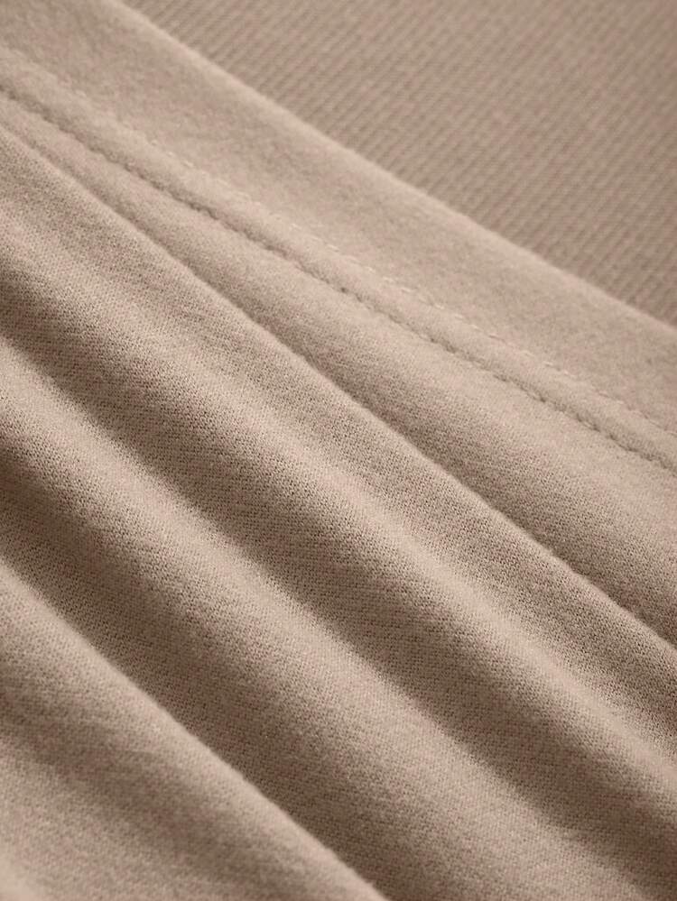 Women V-Neck Wrap Solid Color T-Shirt, Elegant For Valentine's Day,Fall Women Clothes Long Sleeve Top