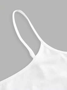 SHEIN EZwear 3pcs Women Casual Camisole Tight Fitting Tank Tops, Versatile For Daily Wear, Summer 3 Pack Tank Tops Tank Tops Women Spaghetti Strap Back To School