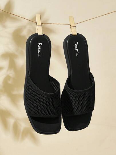 Ressula Sapatos femininos sem cadarço da moda