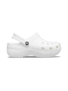 Crocs Classic Platform Clog 206750-100 White - White - View 1