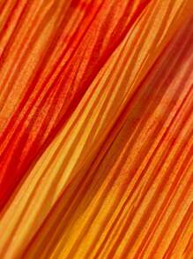 CAJUNI Women's Boho Tropical Tie Dye Print Dress, Casual Summer Beach Hawaii Vacation Sleeveless Backless Dress